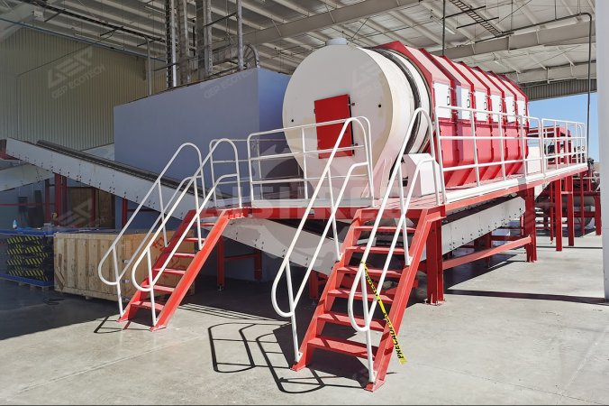 Trommel Screen for Aluminum Waste Recycling Project in Mexico
