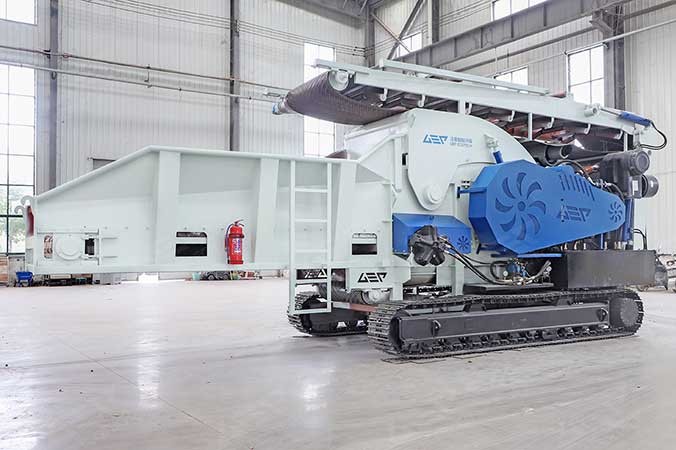Kərtənkələ tipli mobil baraban çipləyici