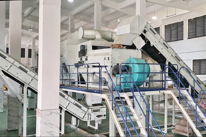 Çinin Jiangxi şəhərində böyük tullantıların aradan qaldırılması layihəsi üçün hava təsnifatçısı