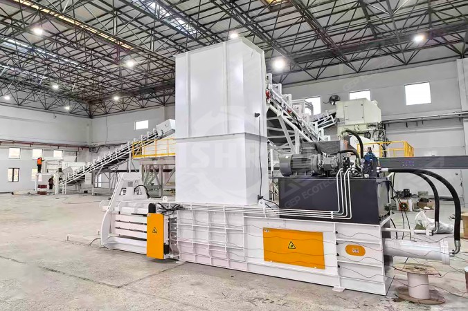 Şanxayda tikinti tullantılarından alternativ yanacaq istehsalı layihəsi üçün Tullantı Kompaktoru